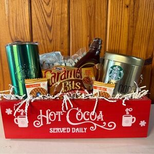 Starbucks Festive Hot Cocoa Set - Red and Green